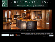 Tablet Screenshot of crestwood-inc.com